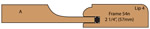Allstyle Cabinet Doors : cutaway of Chesswood
